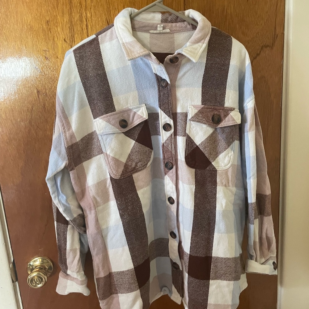 Maurice’s Plaid Shacket